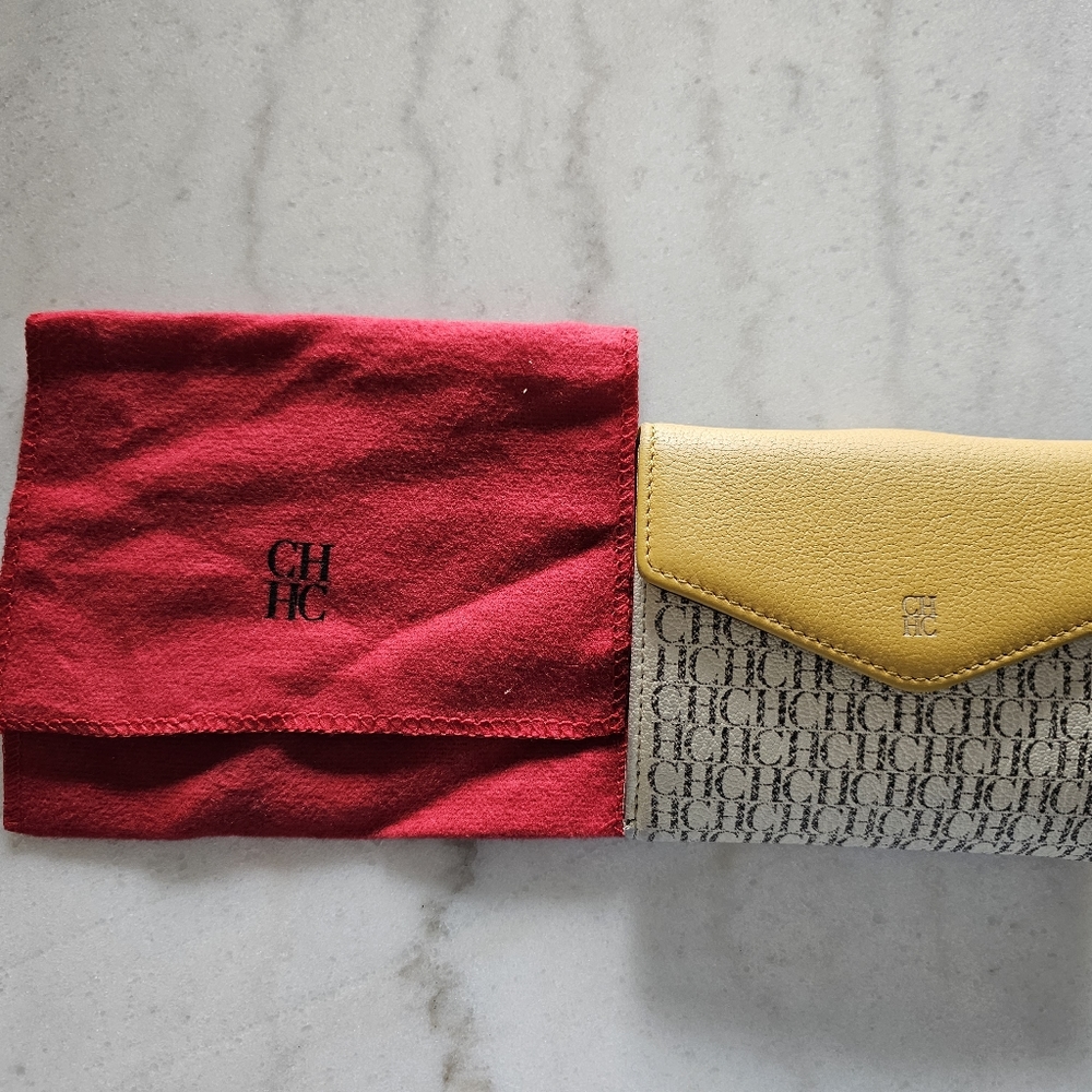 Small Carolina Herrera Wallet (Japanese Envelope Wallet)
